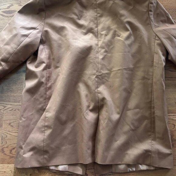 Lioness Oversized Blazer L Tan Brown Beige singe button jacket Welcome to Jungle - Picture 3 of 6